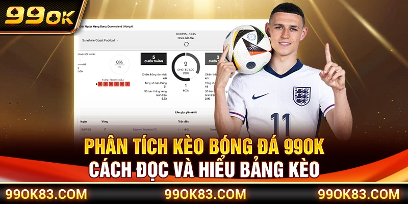 Phân Tích Kèo Bóng Đá 99OK – Cách Đọc Và Hiểu Bảng Kèo