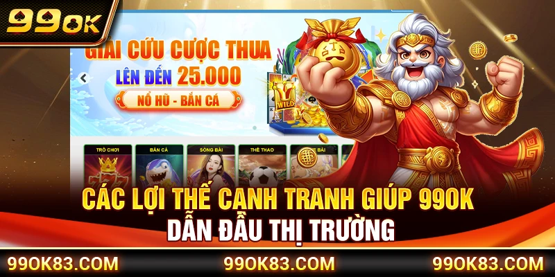 Các lợi thế cạnh tranh giúp 99OK dẫn đầu thị trường