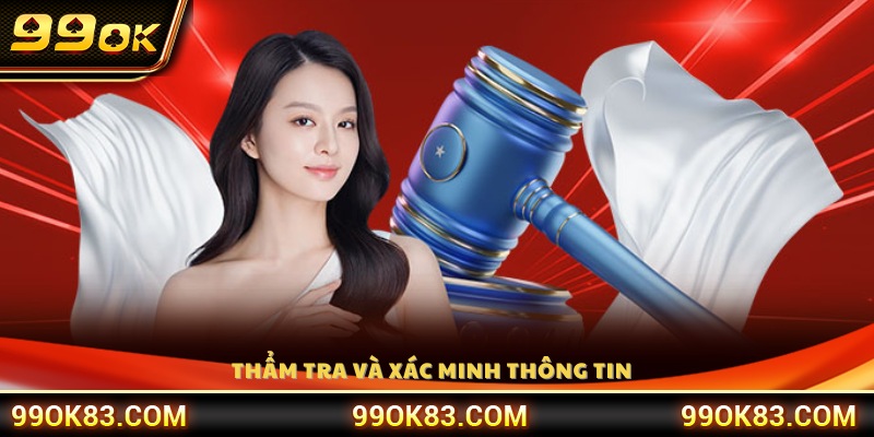 Quy trình xác minh thông tin để đảm bảo độ tin cậy